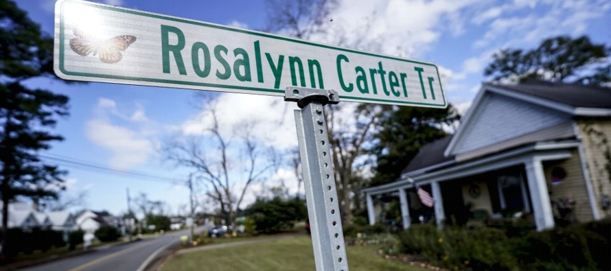 Rosalynn Carter falleció el domingo en casa después de que su estado de salud se...