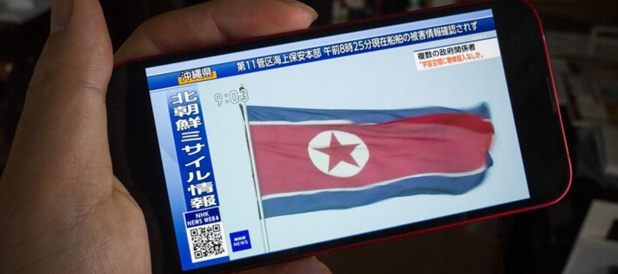 El Estado Mayor Conjunto de Corea del Sur dijo que el cohete que Corea del Norte afirmó que...
