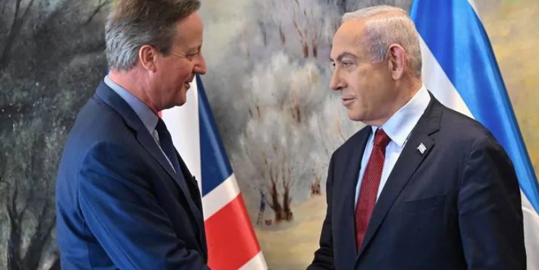 Por su parte, Cameron ha agradecido a Netanyahu "encontrar tiempo" para verle y ha...