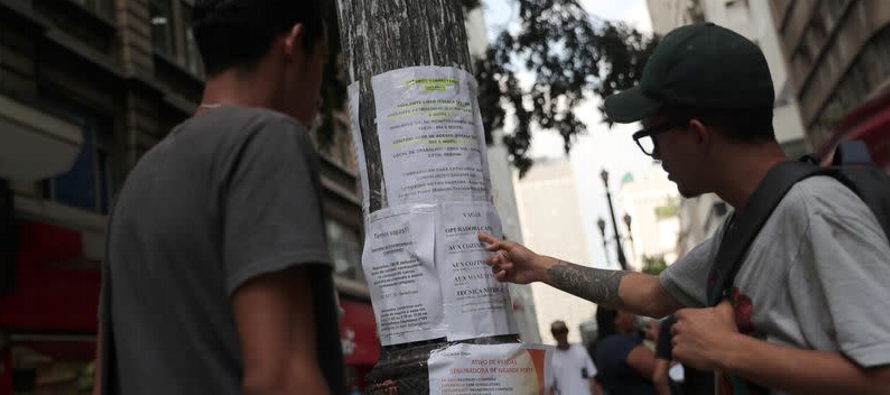 En la mayor economía de América Latina, la tasa de desempleo alcanzó el 7,6%...