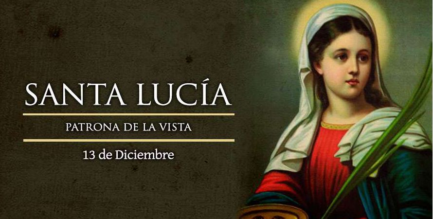 Lucía era de padres nobles y ricos, hija de Eutiquia y de un padre cuyo nombre se desconoce...
