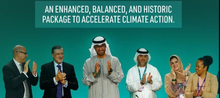 Los países representados en la COP28 adoptaron este miércoles el ‘Balance...