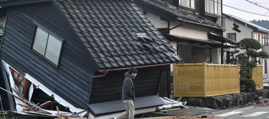“Japón representa alrededor del 20% de los terremotos de magnitud 6 o más del...