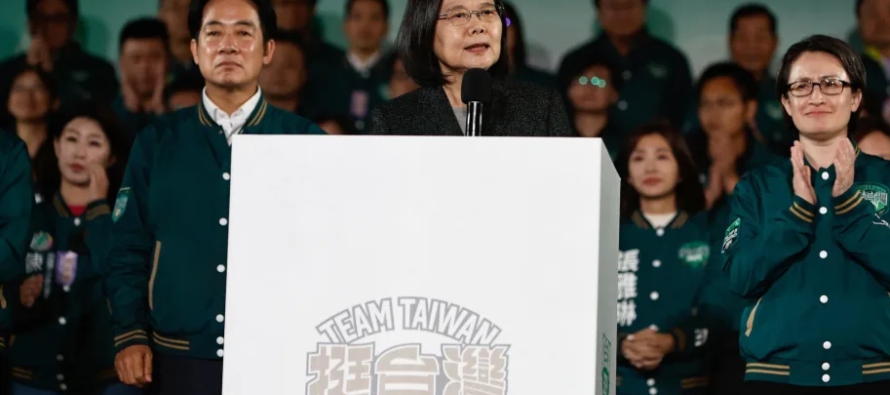 Lai, hasta ahora vicepresidente de Taiwán, resultó vencedor el sábado con un...