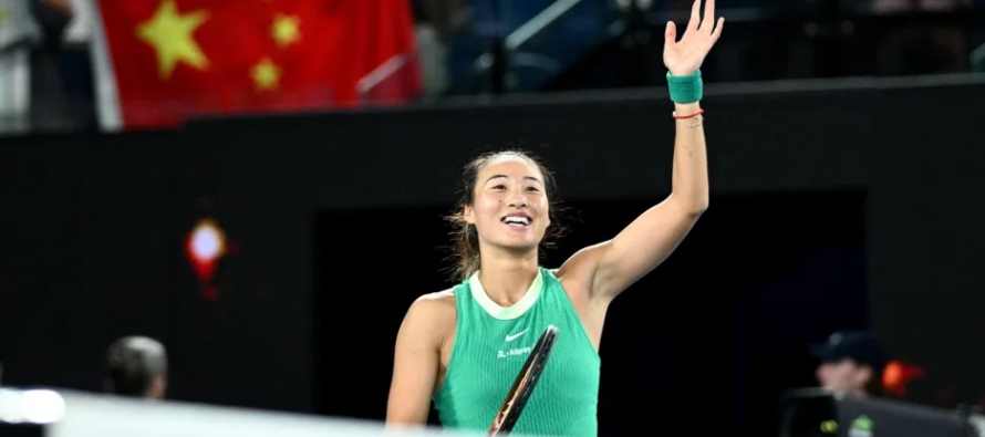 En su camino hacia la final, la jugadora china únicamente se enfrentó a tenistas...