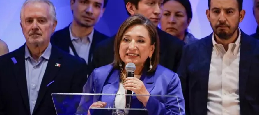 La candidata de unidad de la oposición mexicana, Xóchitl Gálvez, ha hecho un...