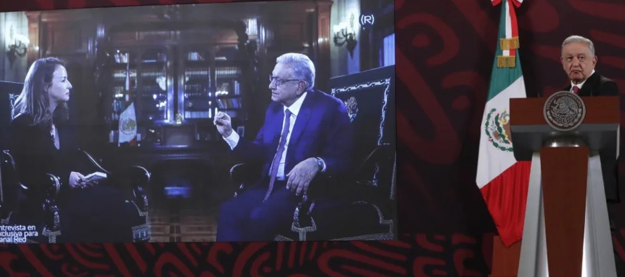 López Obrador defiende su entrevista con una periodista rusa del canal de Pablo Iglesias