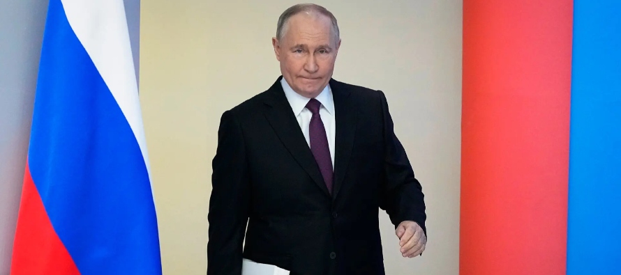 En su discurso, Putin presentó a Rusia como el Estado agredido y no como el agresor....