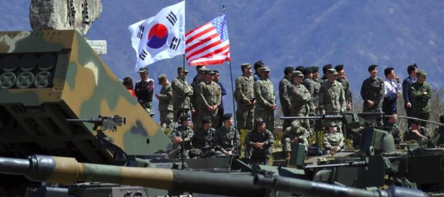 Las fuerzas surcoreanas y estadounidenses iniciaron un ejercicio de centro de mando simulado por...