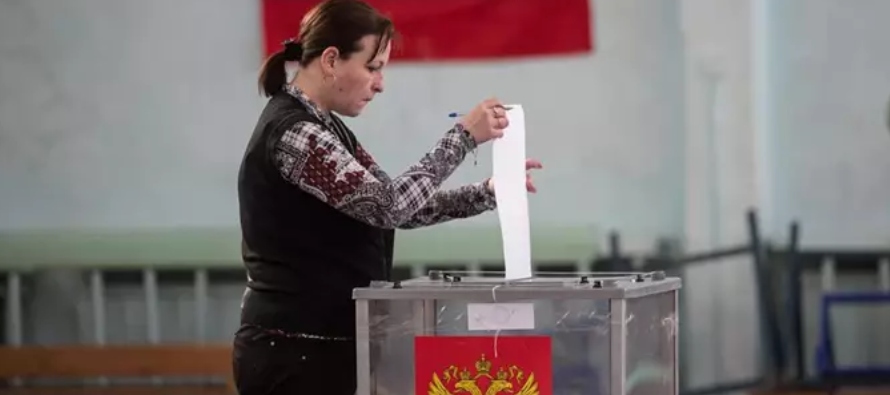 "Las elecciones presidenciales celebradas por Rusia tuvieron lugar en un entorno altamente...