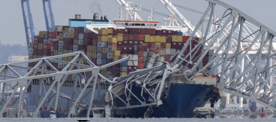 La empresa naviera danesa Maersk dijo que había fletado la nave, que llevaba la carga de sus...