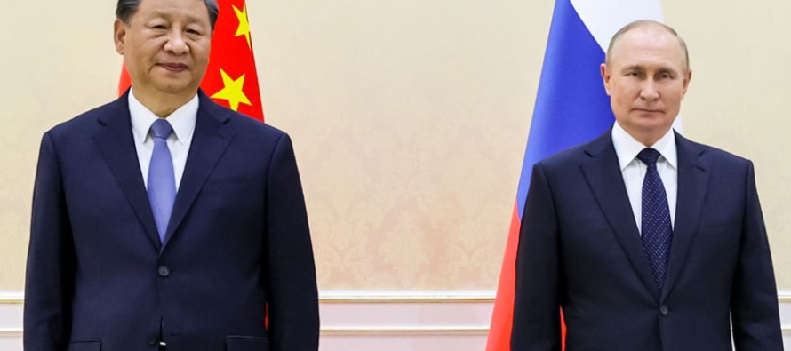 El desplazamiento de Putin, que llega a invitación de Xi, tiene lugar poco más de un...