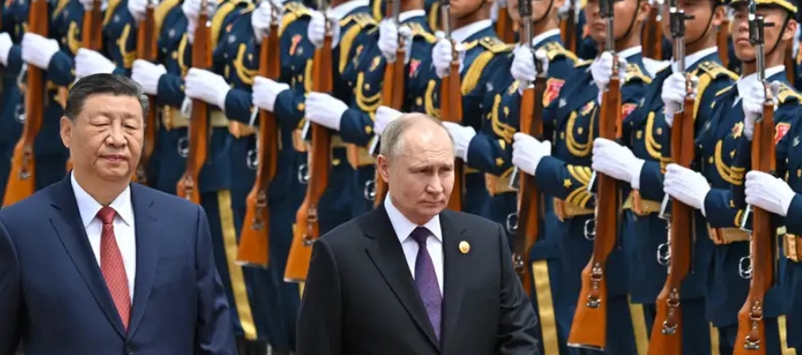 "Esta visita de Putin, que ocurre inmediatamente después del regreso de Xi desde...