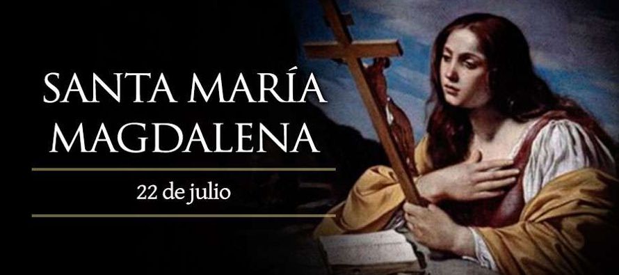 Hoy celebramos a Santa María Magdalen, debemos referirnos a tres personajes bíblicos,...