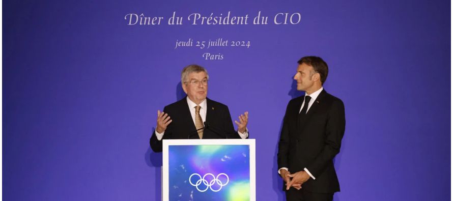 Macron busca dejar atrás preocupaciones políticas y recuperar prestigio con Juegos Olímpicos