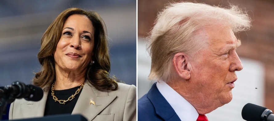 En Carolina del Norte, Trump y Harris trataron de presentar la filosofía sobre poder federal...