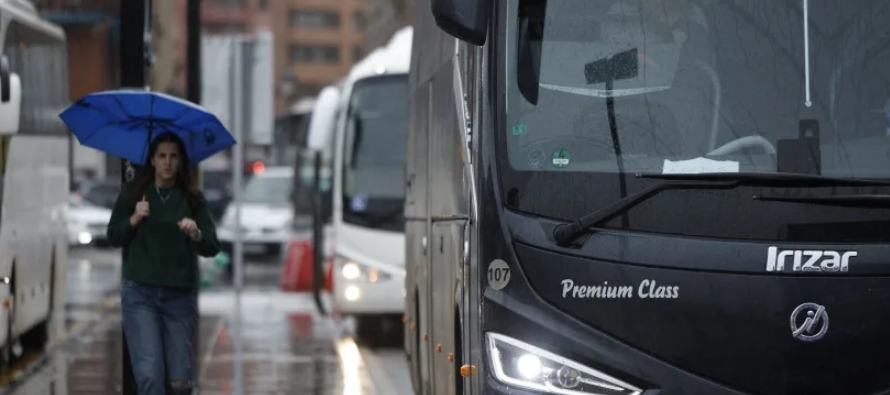 Hasta las 17:00 horas GMT se habían contabilizado 144,5 litros por metro cuadrado en...