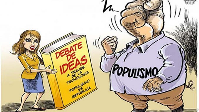 El debate de las ideas populistas