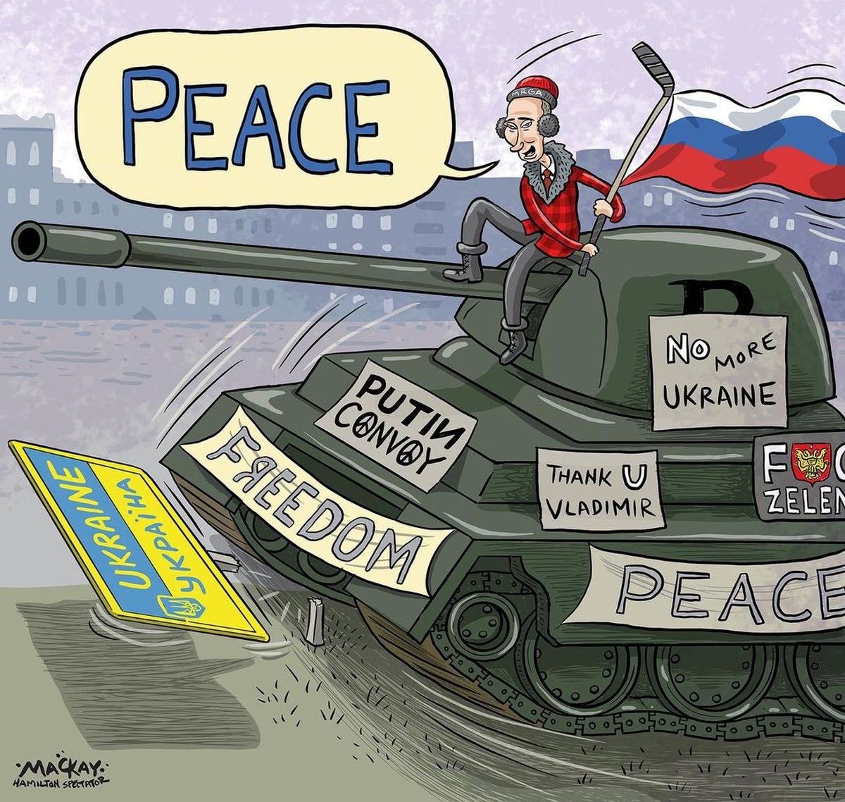 Paz y Libertad para Ucrania