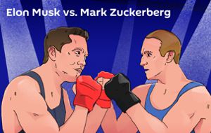 Elon Musk retó a Mark Zuckerberg a un combate cuerpo a cuerpo