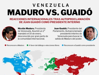 Divisiones en el Gobierno de Maduro sobre qué hacer con Juan Guaidó